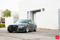 ���� ������� Vossen: Audi S8 �� ������ Vossen CV3R