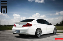Фото галерея Vossen: CV2 - Matte Silver Machined / Stainless Lip - F: 20x9 / R: 20x10.5