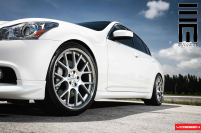 Фото галерея Vossen: CV2 - Matte Silver Machined / Stainless Lip - F: 20x9 / R: 20x10.5