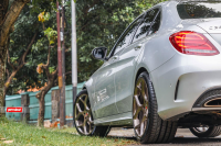 ���� ������� Vossen: Mercedes C-Class �� ������ Vossen CG-205