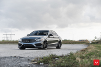 ���� ������� Vossen: Mercedes C-Class �� ������ Vossen VFS-10