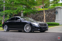 ���� ������� Vossen: Mercedes S-Class �� ������ Vossen ML-R2