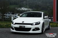   Vossen: CV1 - Matte Black Machined / Stainless Lip - F: 19x8.5 / R: 19x10