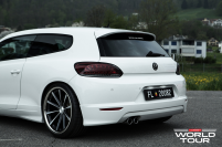 ���� ������� Vossen: CV1 - Matte Black Machined / Stainless Lip - F: 19x8.5 / R: 19x10