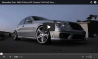 Mercedes Benz AMG E55  20 Vossen VVS-CV5
